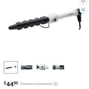 Hot Tools Nano Ceramic 1 1/4 Bubble Curling Iron